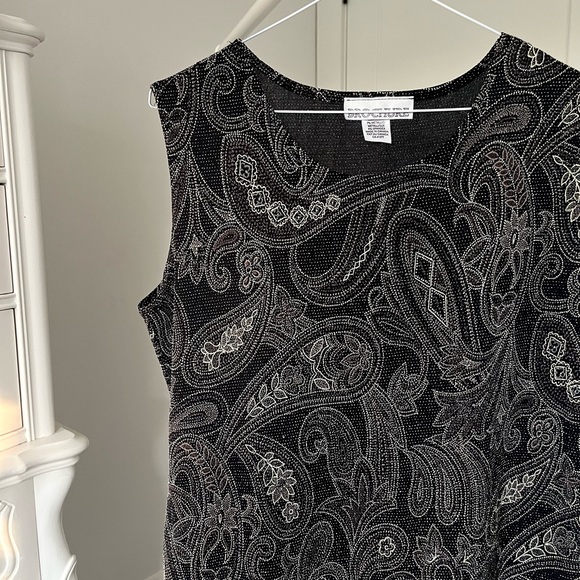 ๐2/$14๐ y2k Rhinestone Abstract Tank - Picture 4 of 6